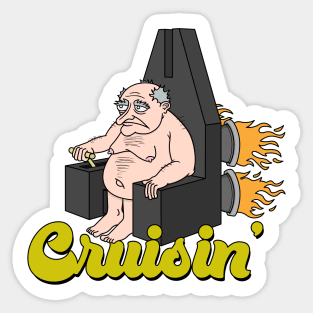 Cruisin' Sticker